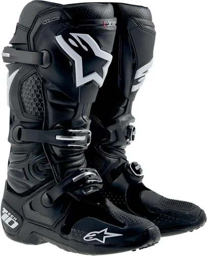 Miniatura 16 de Alpinestars Botas Tech 10 para hombre, Negro/Rojo Fluo, 7