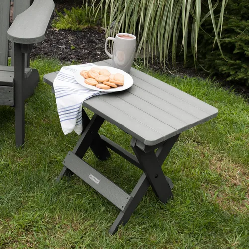 Miniatura 5 de highwood Mesa auxiliar Adirondack plegable, teca costera Coastal Teak