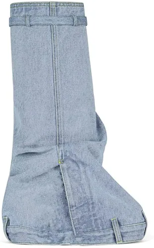 Miniatura 2 de MissHeel Padlock - Botas altas hasta la rodilla con plataforma plegable y cremallera