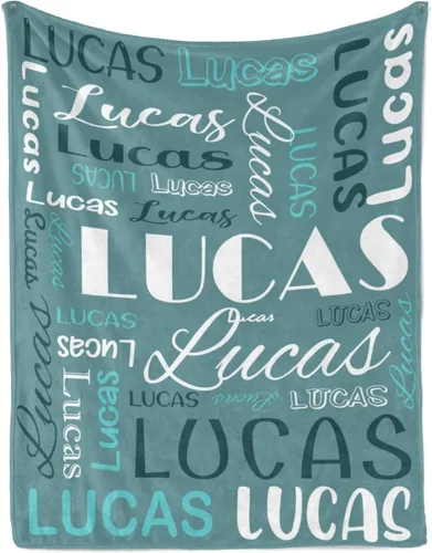 Miniatura 11 de Manta de regalo personalizada con nombre, regalos personalizados para él, regalos personalizados, mantas de franela con textos