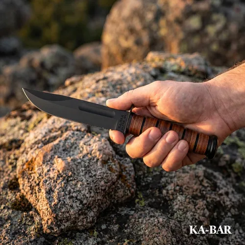 Miniatura 6 de KA-BAR Navaja de lucha del ejército de los Estados Unidos/Cuchillo