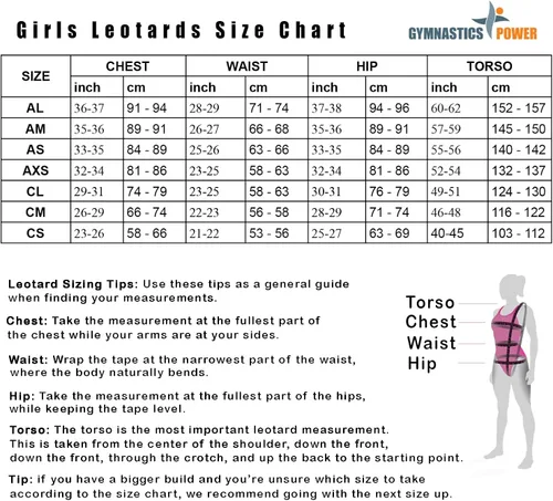 Miniatura 5 de Gymnastics Power - Maillots de gimnasia para niñas adecuados para ballet volteo de poder leotardos de baile deportes