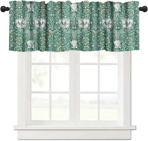 Miniatura 7 de William Morris - Cenefa de cocina, diseño retro de ladrones de fresas, estampado floral, para cocina, sala de estar, baño, cafetería, decoración