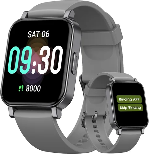 Miniatura 8 de Reloj podómetro, apto para personas mayores, no requiere aplicación/teléfono, reloj de seguimiento de fitness impermeable con contador de pasos