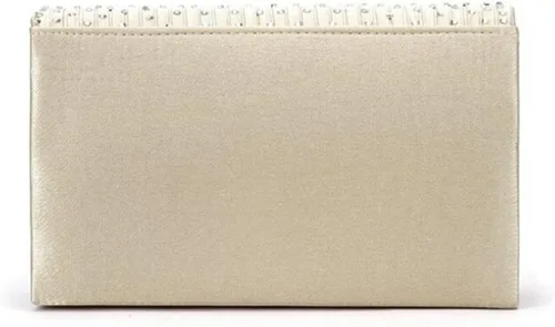 Miniatura 2 de Bolso de mano para mujer, con diamantes de imitación de satén esmerilado para boda