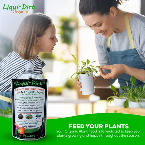 Miniatura 7 de Alimento para plantas naturalmente orgánico – Fertilizante multiusos para plantas de interior, aroideos raros, flores, verduras y hierbas
