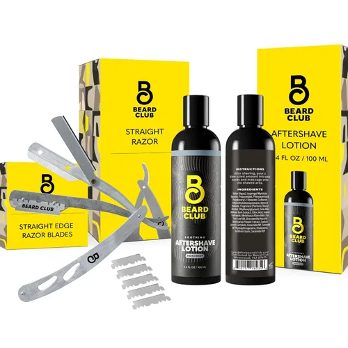 Miniatura 15 de Beard Club - Gel de afeitado prémium para hombres – Crema de afeitar hidratante para hombres para pieles sensibles – Aroma de cedro precisa y Gel