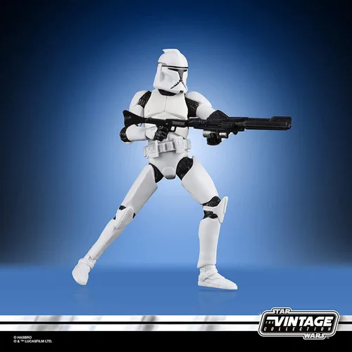 Miniatura 4 de STAR WARS The Vintage Collection - Juguete de soldado clon, figura de ataque de los clones a escala de 3.75 pulgadas, juguetes para niños a partir