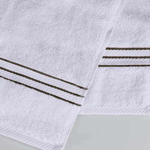 Miniatura 3 de Juego de toallas de baño de algodón turco ultra suave de Superior, juego de 2 piezas, toallas para la ducha, baño, artículos esenciales para el Latte