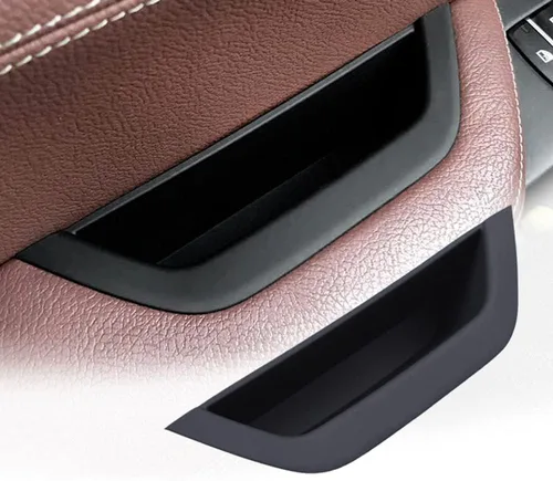 Miniatura 7 de Cubierta de la manija del apoyabrazos delantero izquierdo beige del panel de la manija de la puerta del conductor del reemplazo para BMW X3 X4 F25