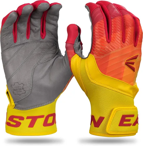 Easton Walk-Off Ethos - Guantes de bateo de béisbol | Tallas para adultos | Varios colores Fuego