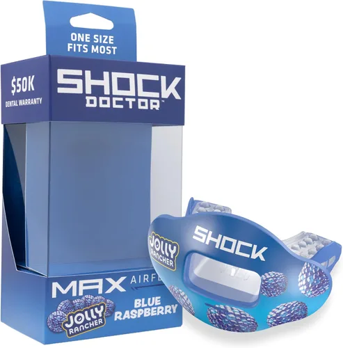 Miniatura 16 de Shock Doctor Kool Aid Protector Bucal para Labios - Máximo Flujo de Aire, Protección Completa de la Boca Compatible con Brackets, Protector