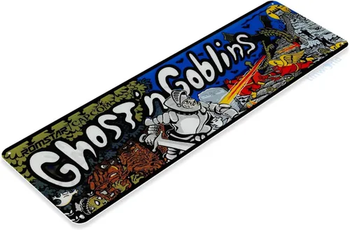 Miniatura 2 de Tinworld Letrero de estaño: Ghost N Goblins Arcade Game Room Marquesina Decoración de metal Retro Consola A404