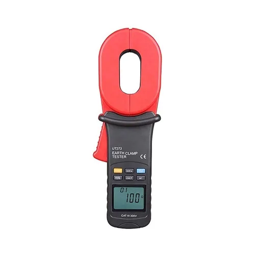 ATO - Probador de resistencia a tierra con abrazadera, 0.01-1000Ω, probador de aislamiento digital, ideal para trabajo al aire libre