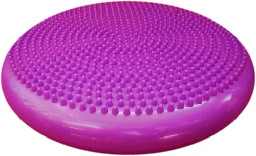 Miniatura 2 de AppleRound Cojín de balanceo inflable con bomba manual, tabla de estabilidad de aire (extra gruesa), disco de equilibrio para adultos, asiento