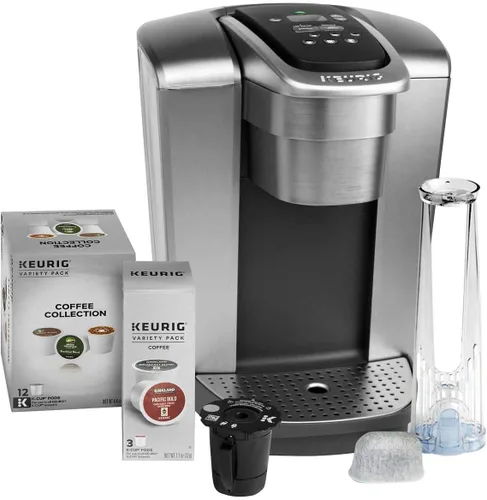 Keurig Fil K-Elite C - Cafetera individual (plata cepillada) con 15, filtro de agua y My K-Cup, 2