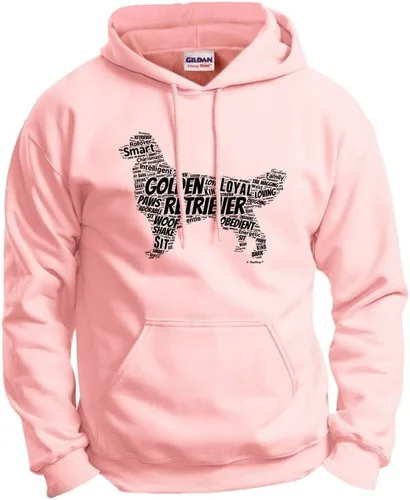 Miniatura 8 de ThisWear Golden Retriever Word Art - Sudadera con capucha para perro y cachorro