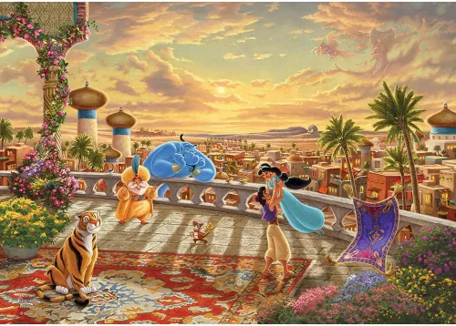 Miniatura 12 de MIGHTYPRINT Disney – La Bella Durmiente – Princesa Aurora y el Príncipe Felipe – Arte de pared duradero de 24 x 17 pulgadas – No hecho de papel