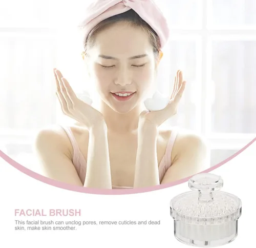 Miniatura 2 de Healifty Cepillo de limpieza facial manual cerdas suaves limpieza profunda cepillo facial conjunto para el cuidado de la piel de las mujeres