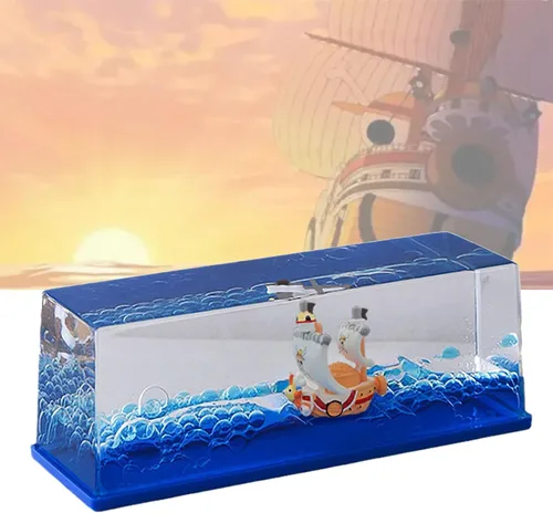 Miniatura 9 de PTAEXCEL Barco insumergible en una caja, botella de deriva fluida de crucero, juguete de crucero insumergible, decoración de modelo de deriva