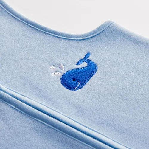 Miniatura 3 de DaysU Saco de dormir para bebé de microforro polar 1.0 TOG, manta portátil para bebé de 18 a 24 meses, sin mangas, con cremallera de 2 vías, saco