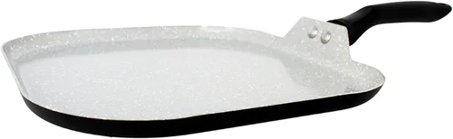 Miniatura 12 de IMUSA Sartén antiadherente de cerámica Premier de 8" con mango de tacto fresco, negro mate