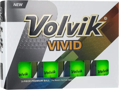 Miniatura 8 de Volvik Pelotas de golf de colores con acabado mate vívido (una docena)
