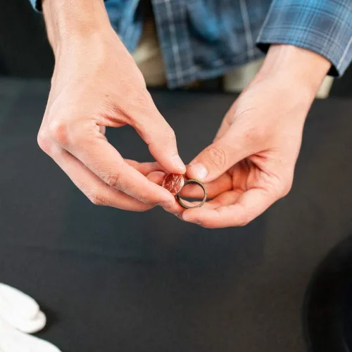 Miniatura 3 de Trucos de magia divertidos y fáciles de aprender para eventos de cerca y entretenimiento (Dime y Penny)