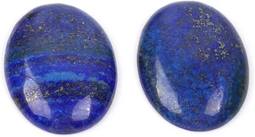 Miniatura 37 de GEM-Inside - Cuentas ovaladas sueltas de amatista, cabujón, cuentas naturales para joyería y anillos, colgantes, 0.236 x 0.315 pulgadas, 5