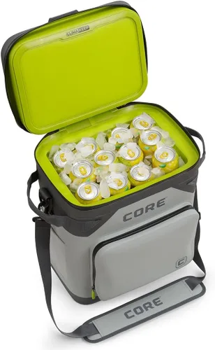 Miniatura 19 de CORE - Bolsa de enfriador suave a prueba de fugas magnética con cremallera impermeable Bolsa aislada enfriador portátil Mejor enfriador suave