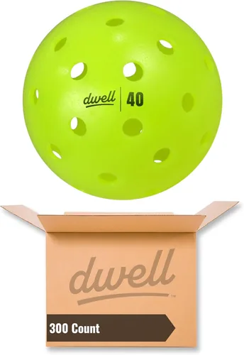Miniatura 6 de DWELL Elite - Pelotas de pickleball de 40 agujeros, resistentes a las grietas, para deportes de pickleball al aire libre, pelota oficial de todo