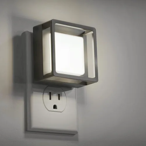 Miniatura 9 de DORESshop Luz nocturna LED, luces nocturnas enchufables a la pared (paquete de 2) con sensor de atardecer a amanecer, luces nocturnas regulables