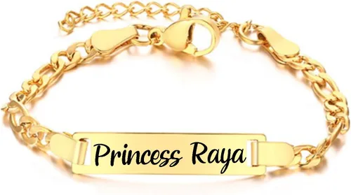 Pulsera de bebé chapada en oro de 14 quilates, pulsera de bebé grabada personalizada, pulsera con nombre grabado, pulsera de bebé chapada en oro de