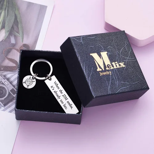 Miniatura 6 de Melix Home Dungeons and Dragons Gifts - Llavero con diseño de mazmorra