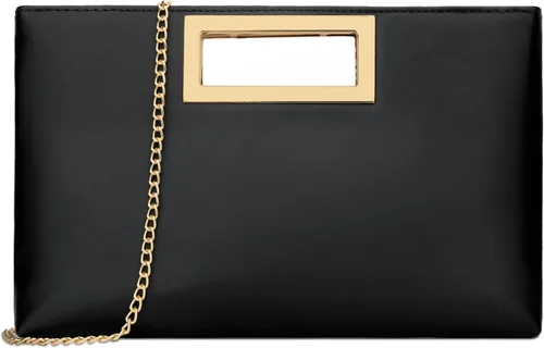 Miniatura 10 de Bolso de mano KKXIU para mujer, de cuero vegano, bolso formal de noche para eventos, para bodas, fiestas de graduación, de novia