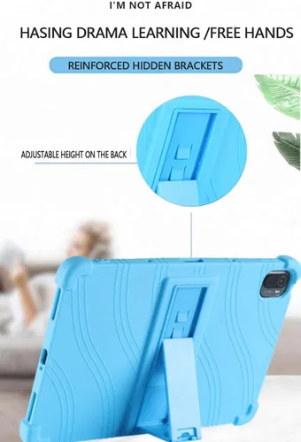 Miniatura 4 de Funda para Xiaomi Mi Pad 6 /MiPad 6 Pro 11 pulgadas 5G 2021, funda protectora de silicona ligera para niños para Mi Pad 6/6 Pro, azul