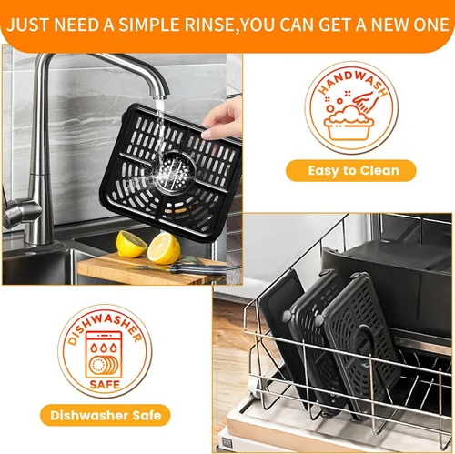 Miniatura 5 de GWY Bandeja de freidora de aire para freidora de aire Ninja Foodi de 11 cuartos de galón 7 en 1 MegaZone XL FlexBasket, 2 paquetes de repuesto