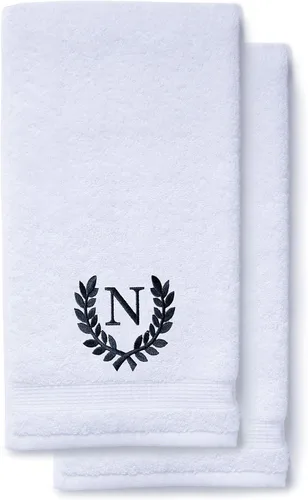Miniatura 55 de Toallas de mano decorativas y con monograma para baño, cocina, maquillaje Regalo personalizado para boda-nupcial Toalla turca de lujo