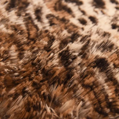 Miniatura 5 de Mengersi Funda de edredón con estampado de leopardo, tamaño individual, funda de edredón de piel sintética lanuda y esponjosa, funda de edredón