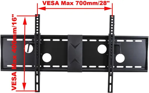 Miniatura 6 de VideoSecu Soporte de pared para TV inclinable para la mayoría de pantallas de plasma LED LCD de 37 a 75 pulgadas hasta VESA 400X400 684X300