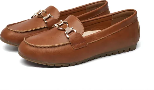 Miniatura 7 de VERDASCO Womens Loafers Flats Shoes Moccasin Penny Loafers Slip On Work Shoes Casual Comfort Ladies Walking Shoes