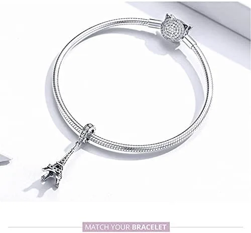 Miniatura 8 de Landmark Series - Abalorio de plata de ley para pulsera Pandora