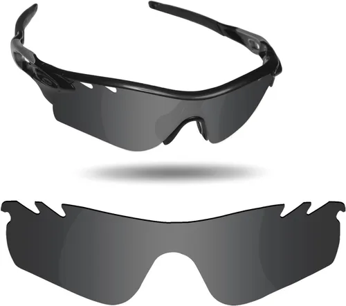 Miniatura 2 de Lentes de repuesto polarizadas antiagua para gafas de sol Oakley RadarLock Path ventiladas, 2 pares empaquetados para OO9181