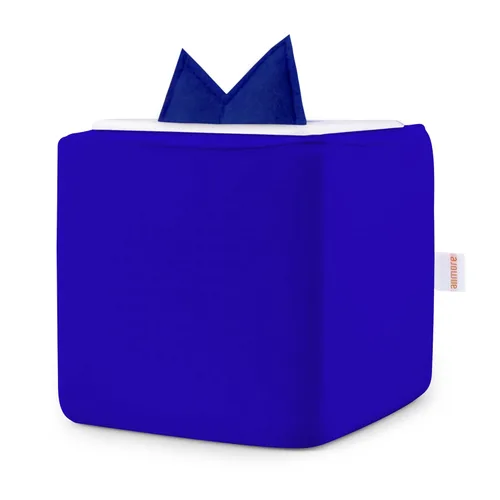 Decoración antipolvo para Toniebox, con cubierta de fieltro para orejas Tonies, color azul