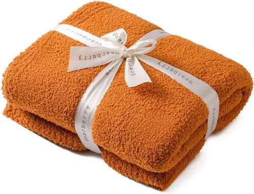 Miniatura 20 de Bearberry - Manta de forro polar súper suave y esponjosa para sofá, cama o sofá cama, manta cálida y acogedora para todas las estaciones