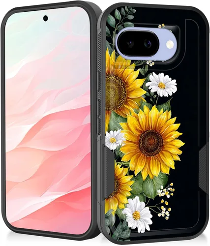 Miniatura 11 de Funda para Pixel 7a, resistente de doble capa híbrida de policarbonato duro de goma suave a prueba de golpes para Google Pixel 7A 6.1 pulgadas