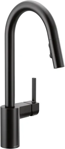 Miniatura 23 de Moen Align Grifo de cocina Motionsense Wave con un solo sensor sin contacto, de un mango de arco alto moderno con acoplamiento de reflejo