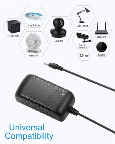 Miniatura 6 de ALITOVE Adaptador de fuente de alimentación de 24V 1A 24W DC 100~240V AC a DC 24 voltios 1 Amp Convertidor 24 VDC 1000mA 800mA 600mA 400mA 200mA
