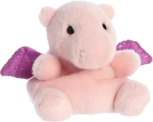 Miniatura 2 de Aurora® Adorable Palm Pals™ Aria Pink Dragon™ - Juego de bolsillo - Diversión coleccionable - Rosa 5 pulgadas