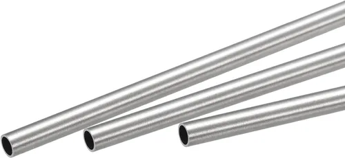 Miniatura 10 de uxcell Tubo de acero inoxidable 316, tubo de 0.118 in OD 0.039 in de espesor de pared de 9.843 in de longitud de 3 piezas